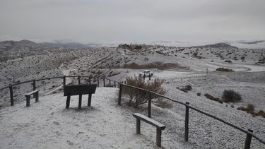 Nevada en San Juan - Foto gentileza Parque Nacional El Leoncito
