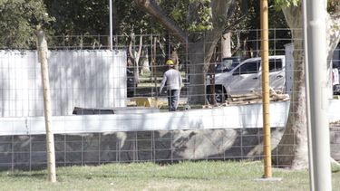 Fiesta Nacional del Sol: Comenzaron los trabajos en el Parque de Mayo