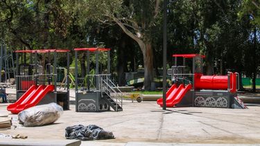 En fotos: ¡llegaron los juegos al Parque de Mayo!