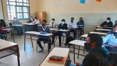 Más del 95% de las escuelas de San Juan ya cuentan con presencialidad plena