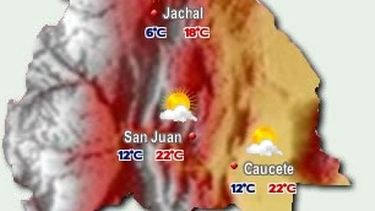 Fin se semana con pocas nubes y algo de viento