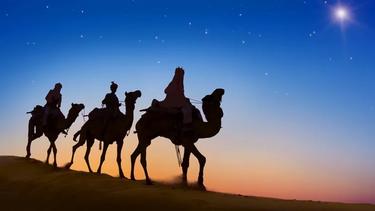 El recorrido de los Reyes Magos en los distintos departamentos de San Juan.