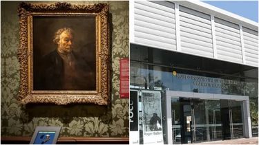 Como pasó en un museo holandés, en San Juan también descubrieron un cuadro trucho