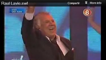 Raúl Lavié, en la última noche de la gala sanjuanina