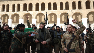Los rebeldes tomaron Damasco, capital de Siria, durante el fin de semana.
