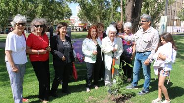 Sanjuanina celebró sus 102 años cumpliendo un sueño especial