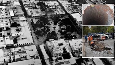 Los pozos negros que hallaron en la Avenida Ignacio de la Roza son vestigios del San Juan antiguo.
