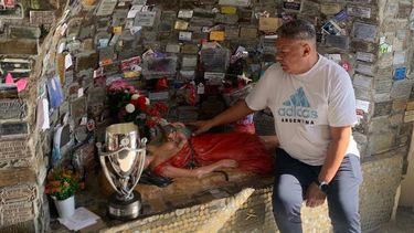 ¿Sale la Difunta Correa fest?: la santa popular sanjuanina protagonista en el pase a semis