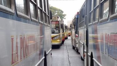 Al final ¿Qué pasó con el paro de colectivos del viernes en San Juan?