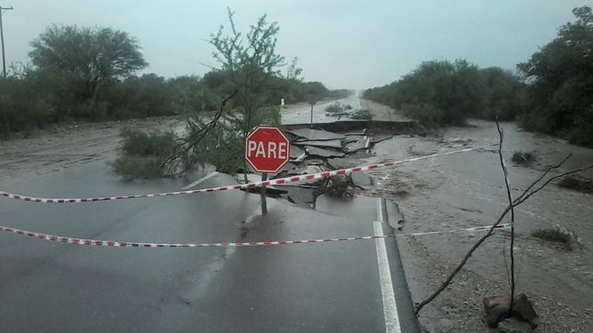 Valle Fértil: Algunas familias ya volvieron a sus casas