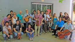 La Camerata agradeció el apoyo a Tiempo de San Juan con un miniconcierto