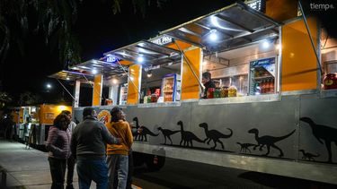 Ahora sí, inauguró la nueva Ruta Panchera en calle Alberdi: carros amarillos y estrictas condiciones de limpieza