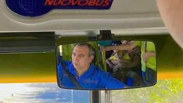 El hermoso gesto de un colectivero sanjuanino con un joven padre