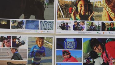 Mirá las imágenes de la muestra multimedia del Programa Entre versos