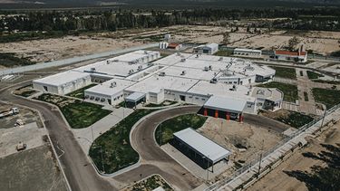 El Hospital de San Roque, más conocido como Hospital de Jáchal, es el tercero más grande de la provincia, y luce casi terminado.